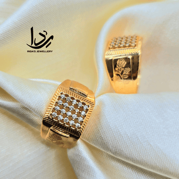 Royal Elegance Diamond Gold Ring {Women / Men}