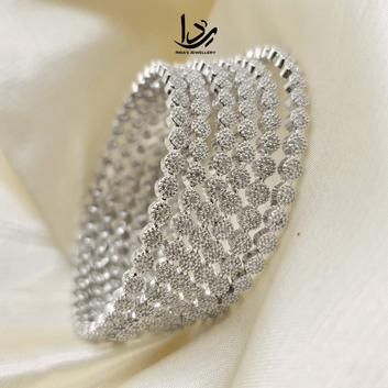 AMERICAN DIAMOND STONE CARAT BANGLES