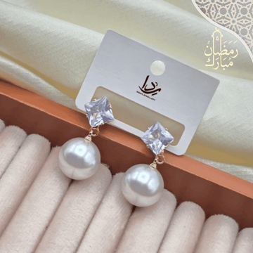 Pearl With Stone Tops