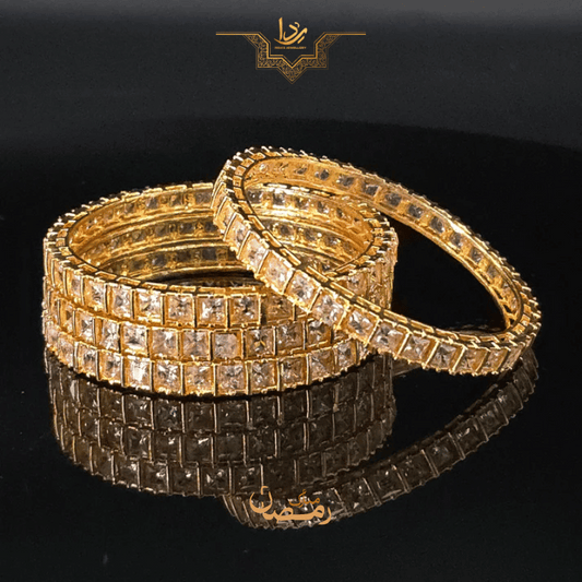 GOLD PLATED BANGLES 