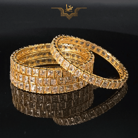 GOLD PLATED BANGLES 