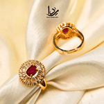 Cutting Zircon Stone Ring