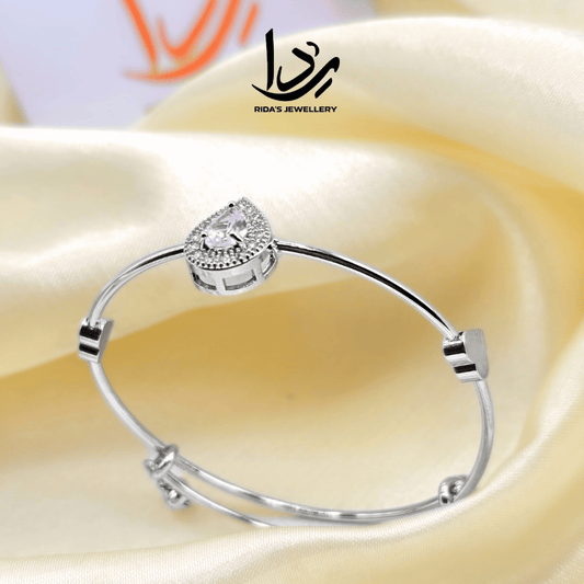 Zircon Stone Bracelet Sliver