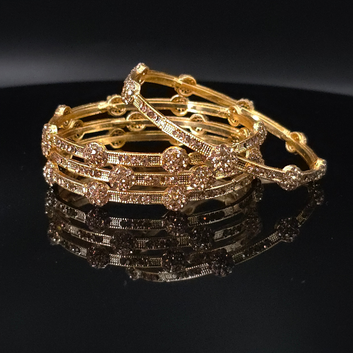 Golden Sparklers Bangles