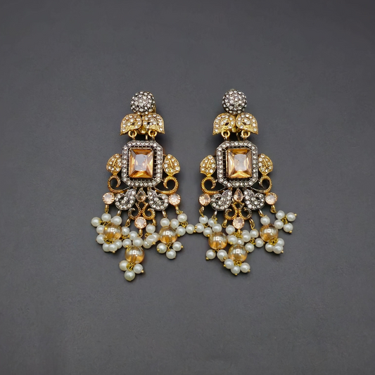 EARINGS ZIRCON STONE