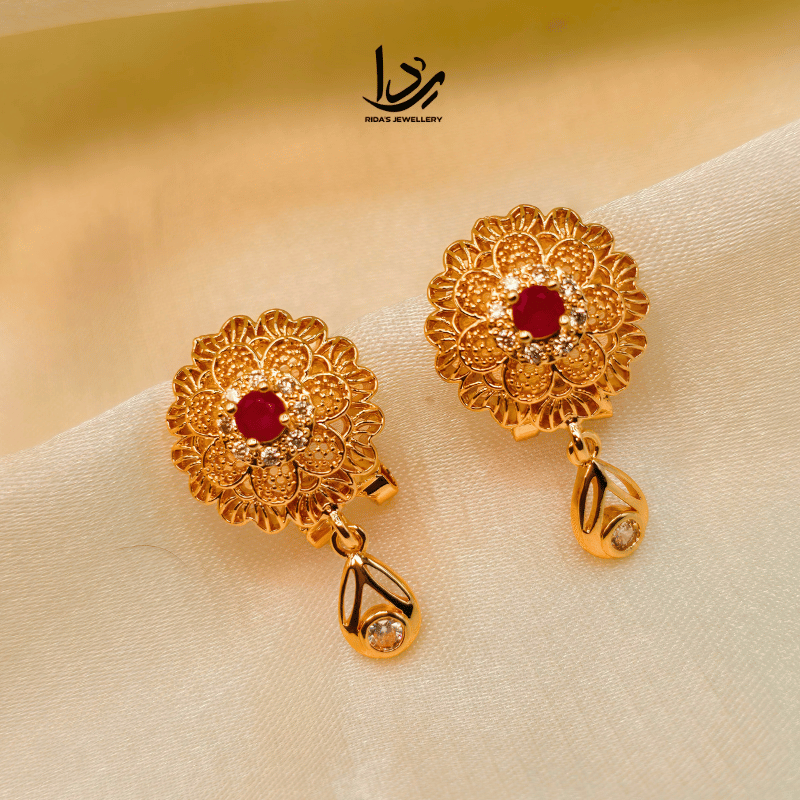 Ruby Fleur Elegance Pendent