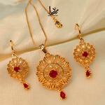 Ruby Fleur Elegance Pendent