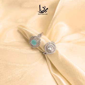 Classic Diamond Halo Ring