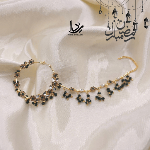 Kandan nose ring green