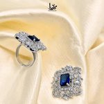 Royal Blue Sapphire Necklecs