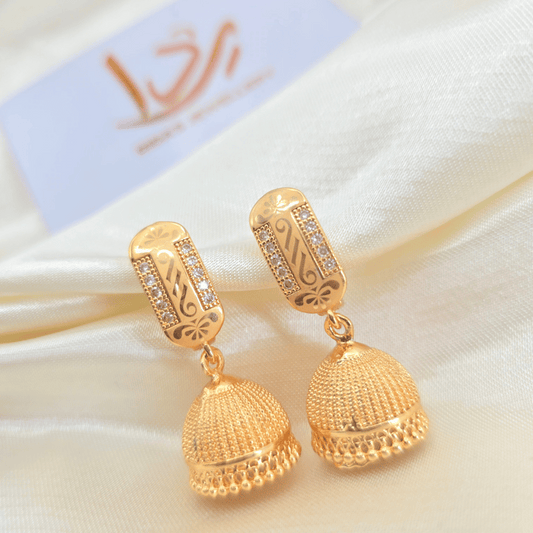 Golden Grace Jhumka